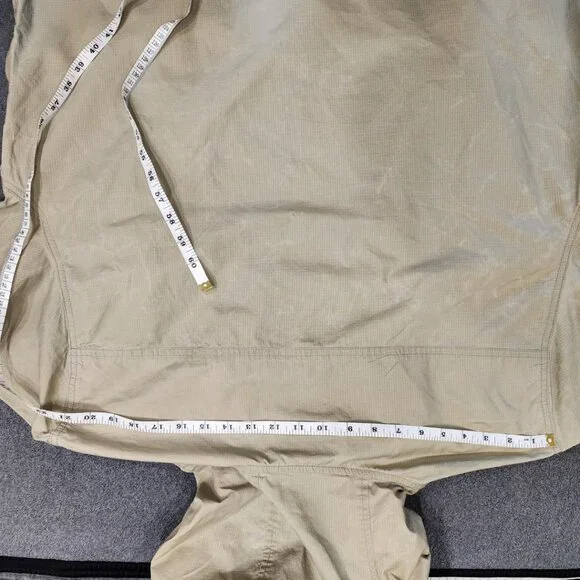 Filson Lightweight Waxed Anorak - Large - Grey Khaki - Picture 15 of 16